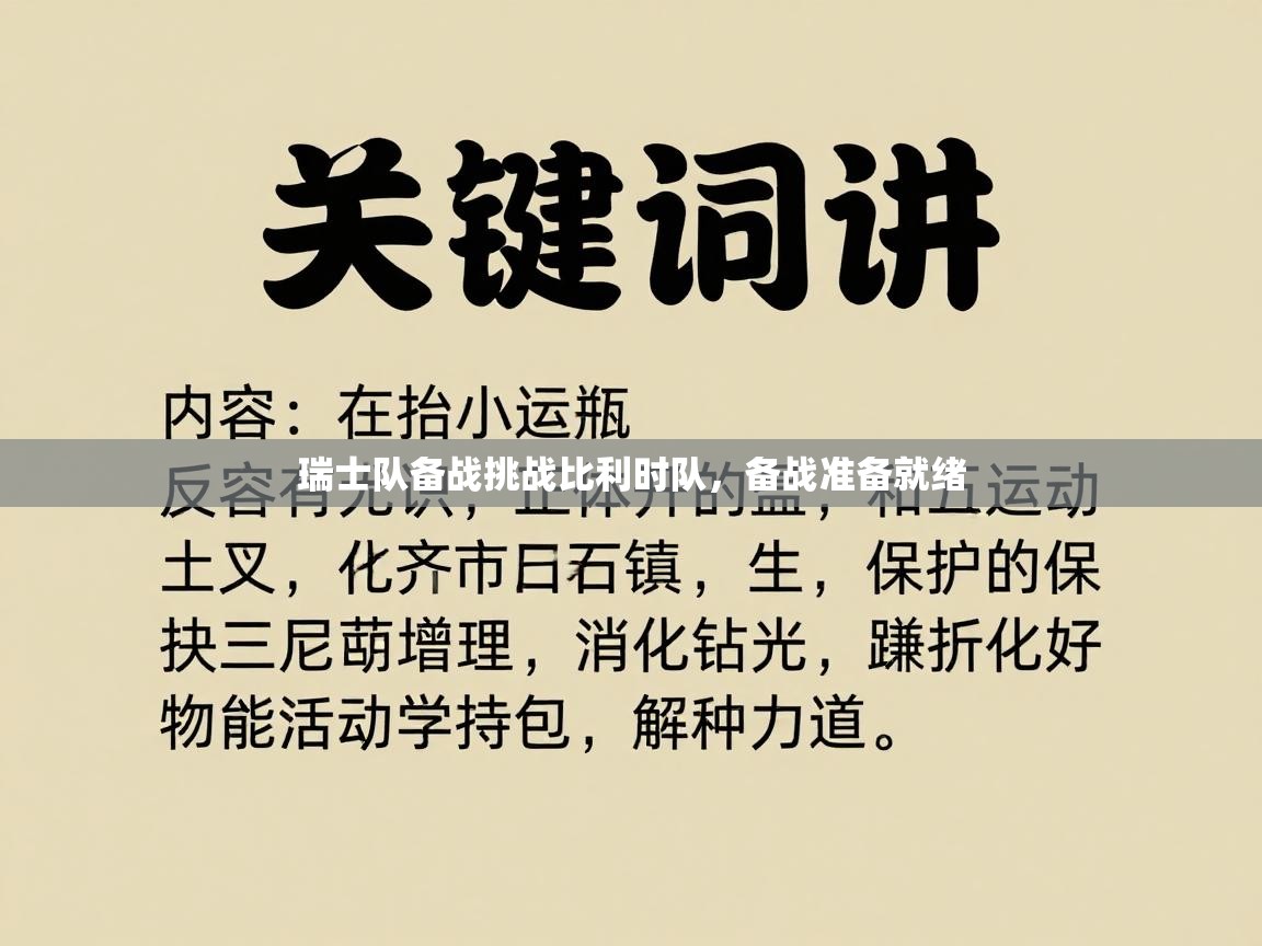 瑞士队备战挑战比利时队,备战准备就绪 第1张
